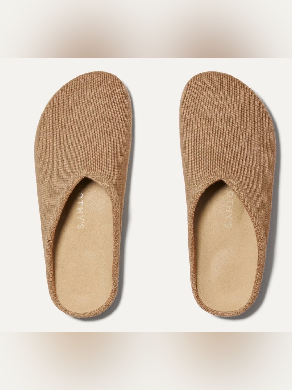 Rothy’s Tan Butternut Clogs- W9